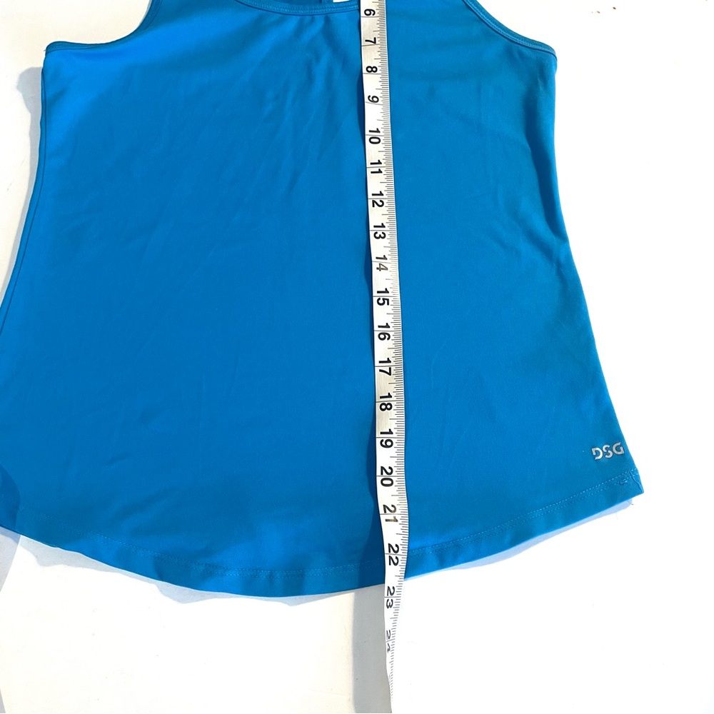 Bundle: DSG Blue and Neon Yellow Racerback Workout Tanks XS - Picture 9 of 11